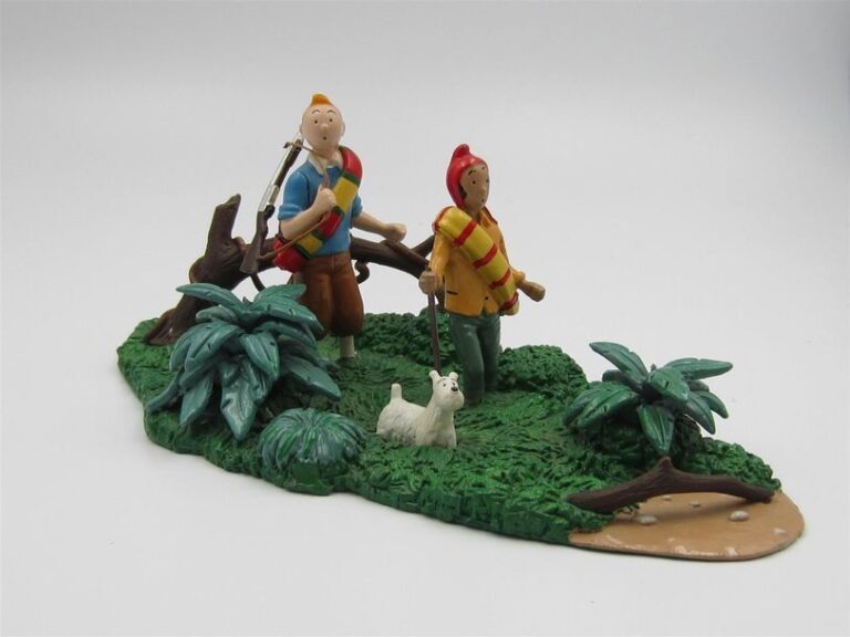« Le temple du soleil » Tintin, Milou et Zorrino dans la Jungle