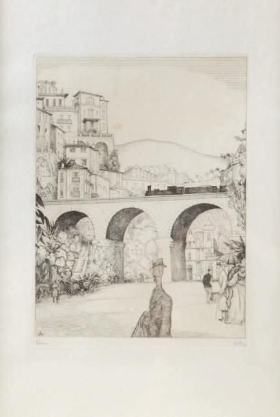 Le viaduc à Monac