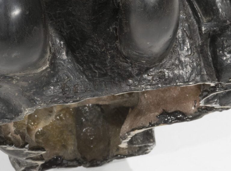 LEONARDO DELFINO (1928-2022) - Sculpture en résine époxy - Signée et datée Delf…