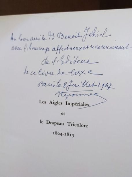 Les aigles impériales et le drapeau tricolore (1804-1815
