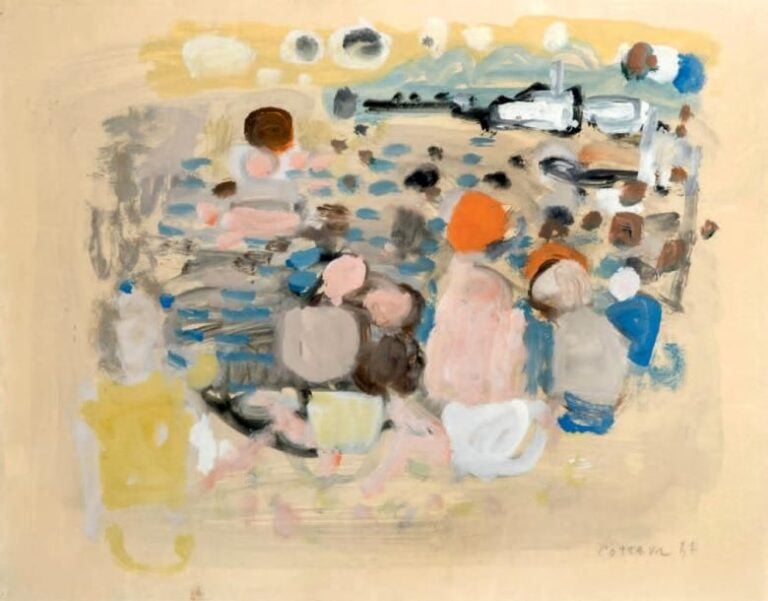LES BAIGNEURS, 1957