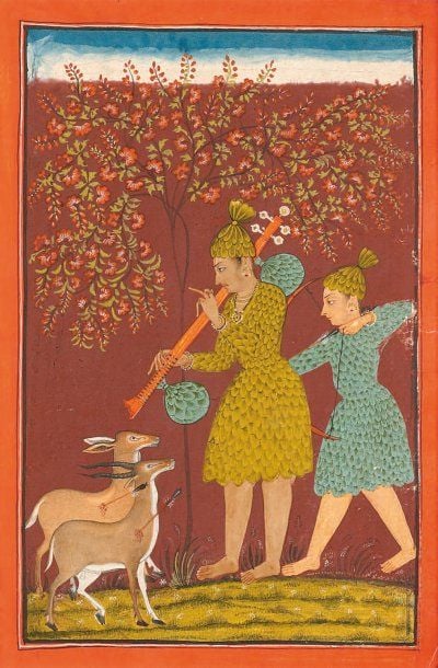 LES BHILS Illustration d'un Ragamal