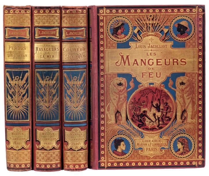 Les Mangeurs de Feu/Le Coureur des Jungles/Les Ravageurs de la Mer/Perdus sur l'Océan par Louis