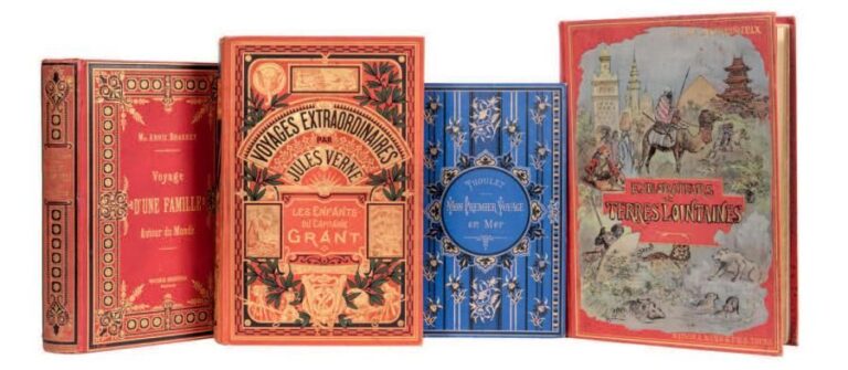 [Les Tours du Monde] Jules Verne, Les Enfants du capitaine Grant, Collection Hetzel, sd (ca 1912-1917