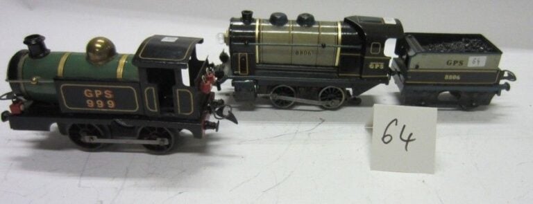 Loco tender type vapeur 020 - tôle peinte à méc