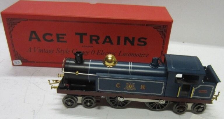 Loco-tender type vapeur 222 «CENTRAL RAILWAY», en tôle peinte à méc