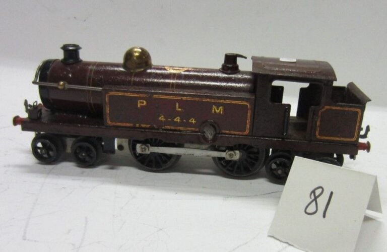 Loco -tender type vapeur 222 PLM - en tôle peinte à méc