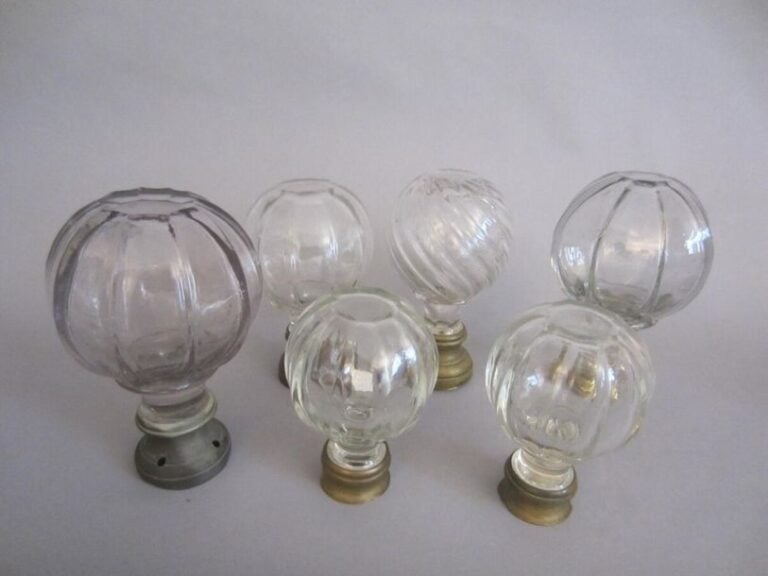 Lot de 6 boules de rampe