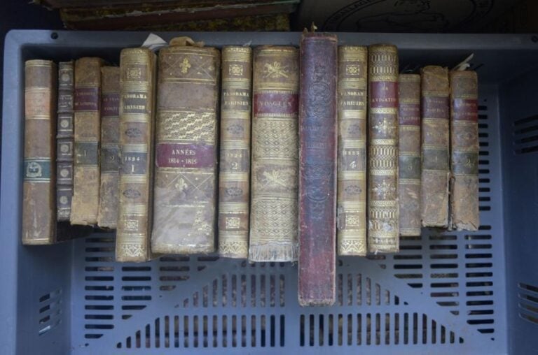 Lot de livres divers reliés