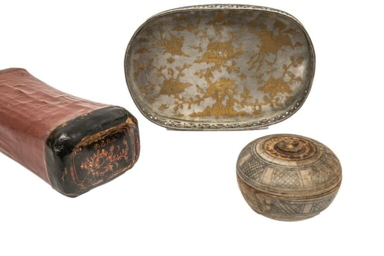 LOT D’OBJETS DE L’OPIUM