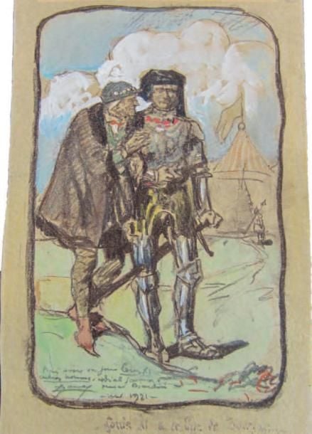 Louis XI et le Duc de Bourgogne