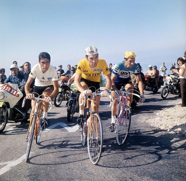 Luis Ocaña, Eddy Merckx, Raymond Poulidor - Tour de France 1972 © L'Équipe 13 juillet 197