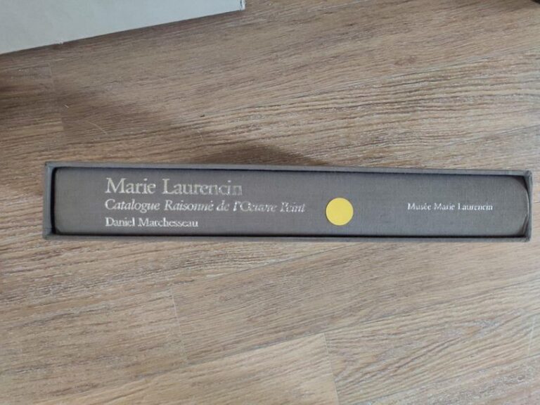Marie LAURENCIN - Michel Marchesseau, Marie Laurencin, 1883-1956, 2 volumes, Musée Marie Laurencin, Tokyo, 1986-1999