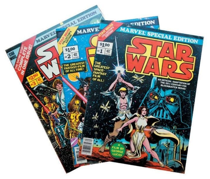 Marvel Spécial Edition N° 1-2-3 Occasion Très bon État USA, 1977-1978 Dimensions 26 x 34 cm