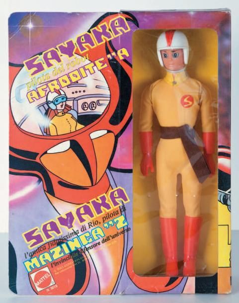 Mazinger Z Mattel - Sayaka - Pilote d'Aphrodite A Neuf en boîte Italie,