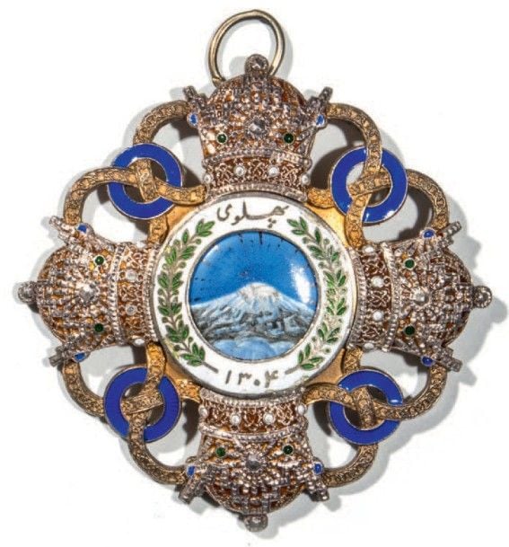 * Médaille de l'Ordre Pahlavi
