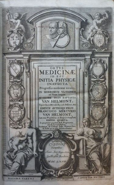 MEDECINE - VAN HELMONT Ortus medicinae