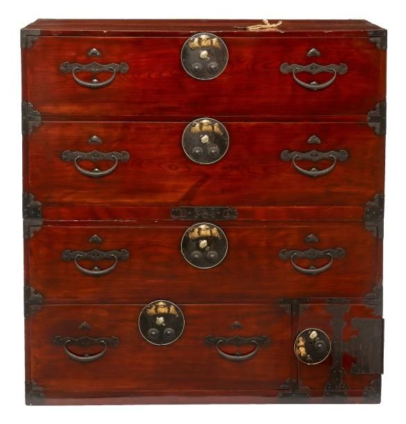 Meuble à vêtements à deux corps (ishodansu