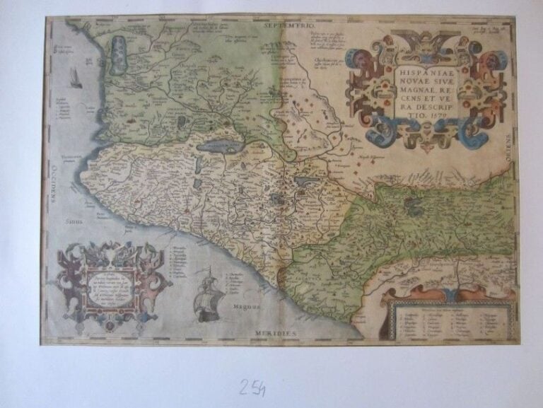 Mexique ou Nouvelle Espagne, «Hispaniae Novae» et