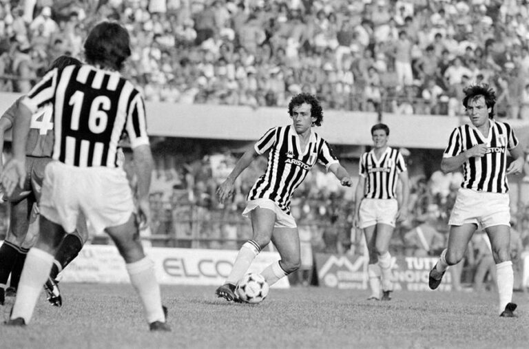 Michel Platini - Coupe d'Italie 1982 © Collections L'Équipe 18 août 198