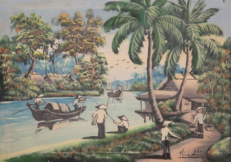MINH HAI (Vietnam / Indochine, Actif XXe siècle)