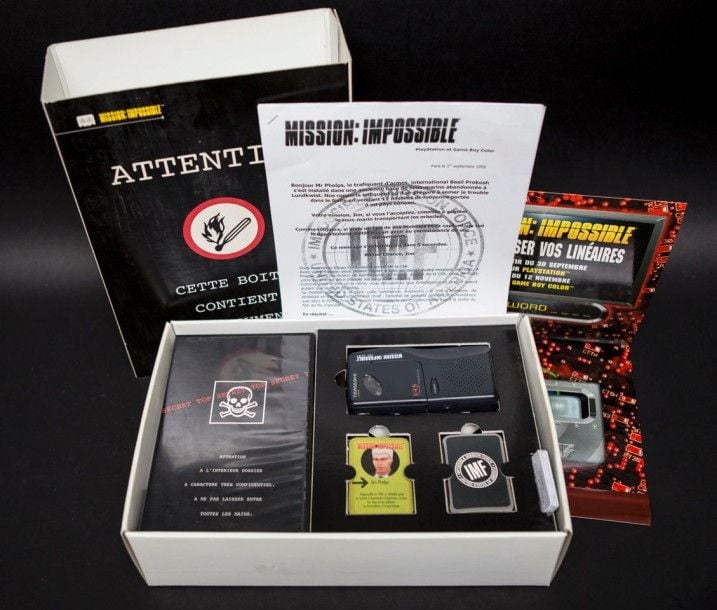 Mission Impossible Boite promo MISSION IMPOSSIBLE (Film