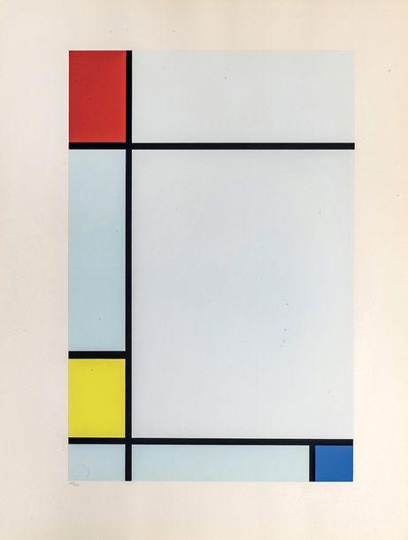 Mondrian, Galerie Denise René, Paris, 195