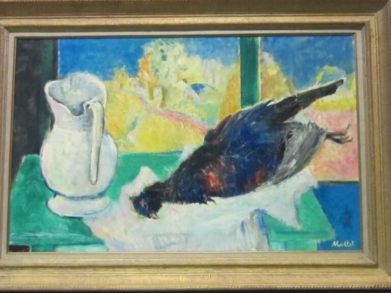 Nature morte à la cruche et au faisan