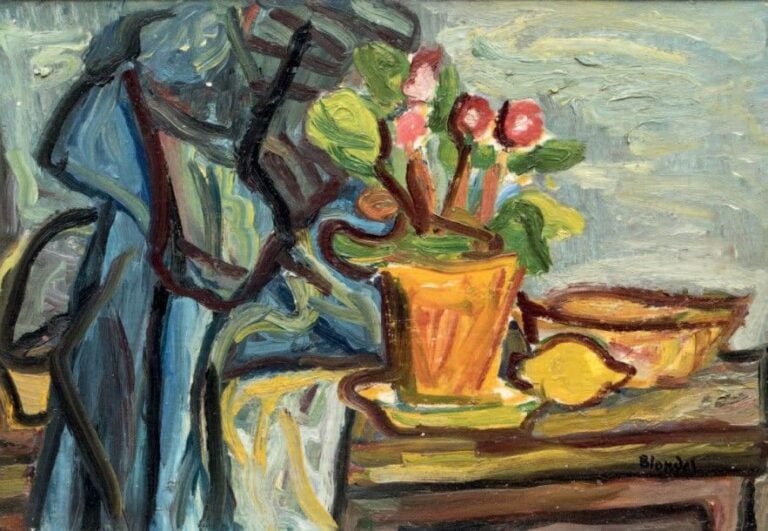 Nature morte au bouquet de fleurs