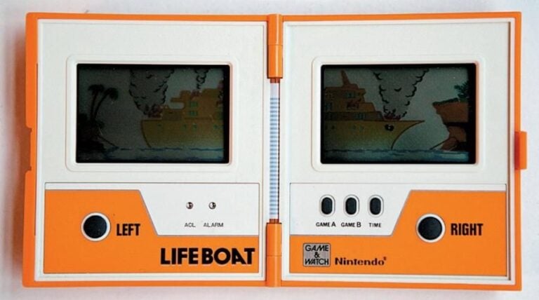 Nintendo Game'n'Watch Multi Screen Life Boat Occasion Japon / France,