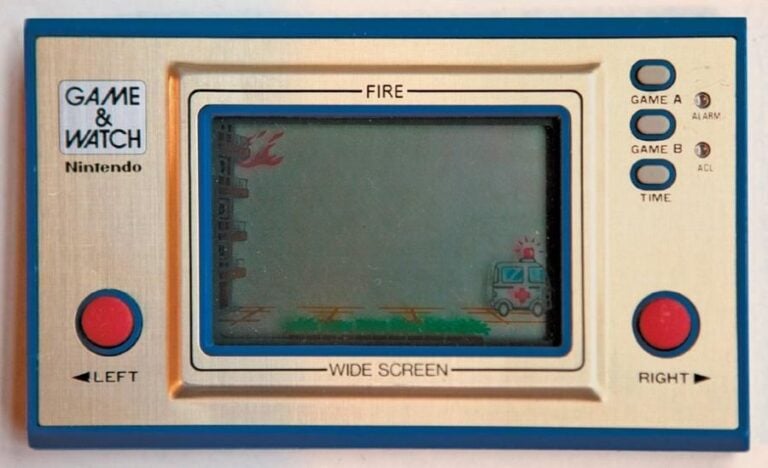 Nintendo Game'n'Watch Wide Screen Fire Occasion Japon / France,