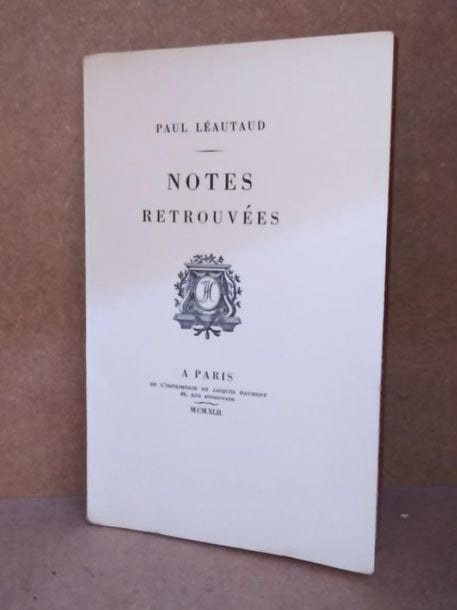Notes retrouvée