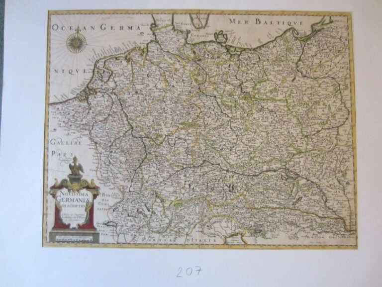 NOUVELLE DESCRIPTIOND DE L'Allemagne «Novissima Germania descriptio