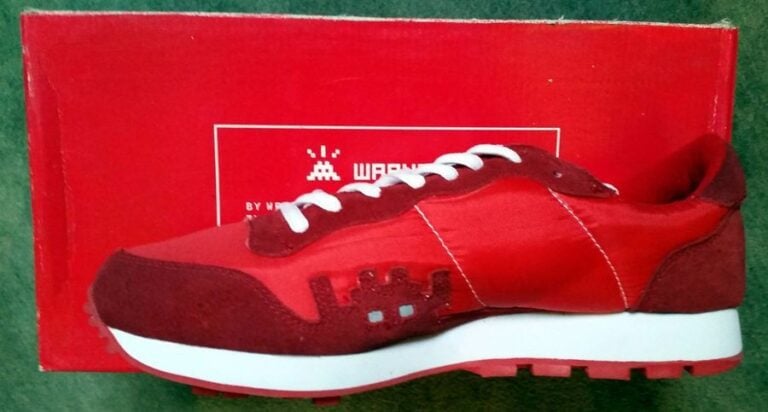 Paire de Baskets rouge