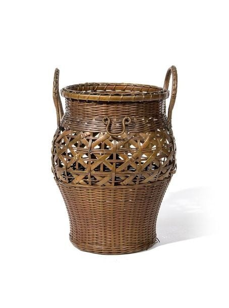 PANIER EN FILS DE CUIVRE VANNES