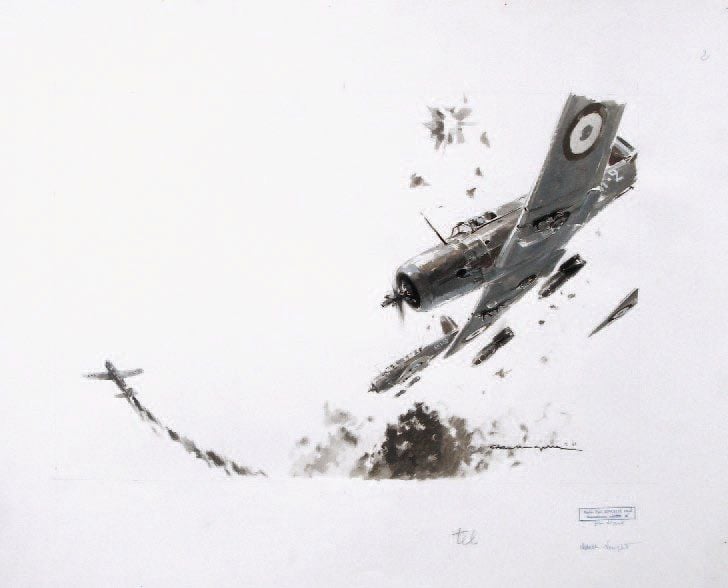 PAUL LENGELLE Nommé peintre de l'Air en 1936 « CHANCE VOUGHT