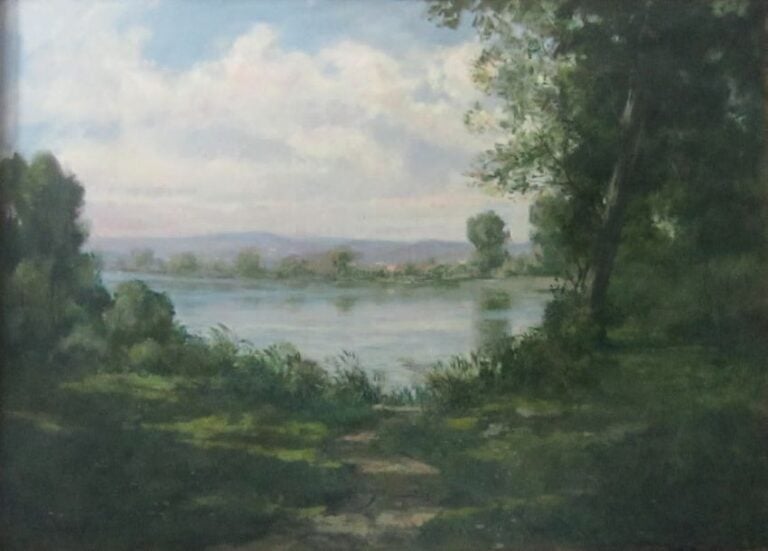 PAYSAGE À LA RIVIÈRE