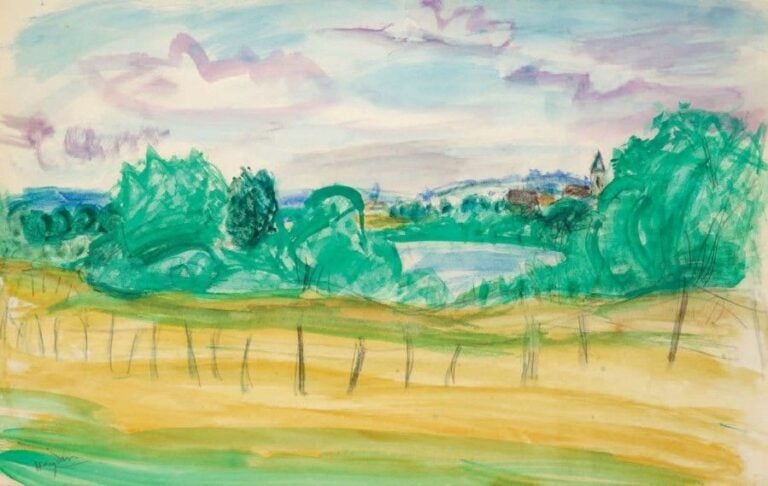 Paysage à Montchaunet, 1949