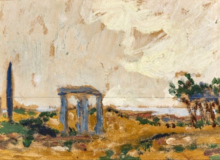 Paysage antique