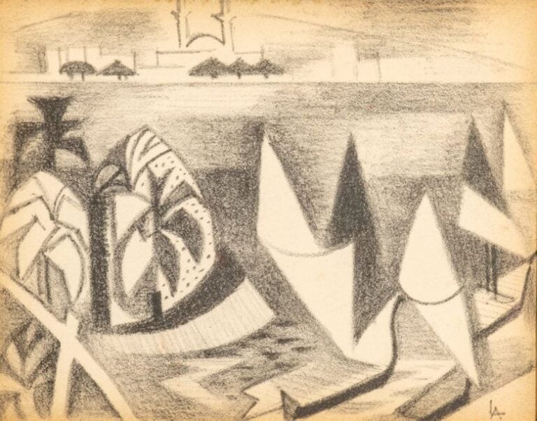 Paysage cubisant