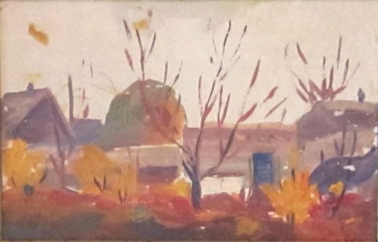 Paysage d'automne, 1953