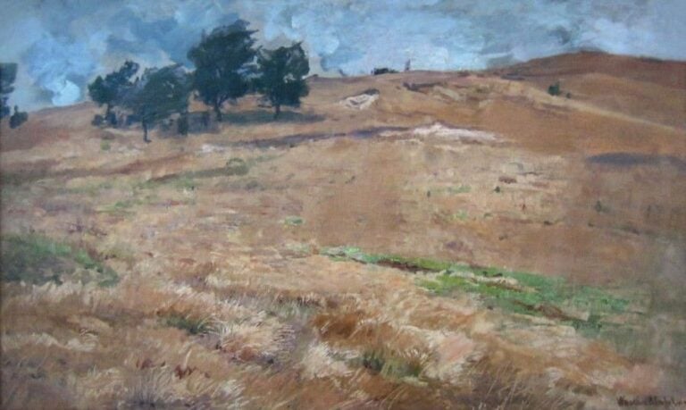 Paysage d'été russe
