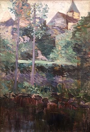 Paysage de Gargilesse vers 190