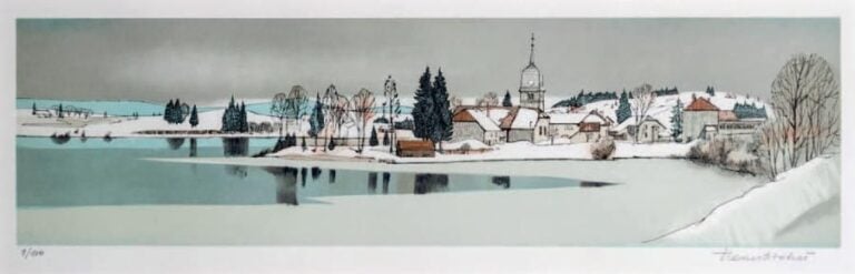 Paysage de neige