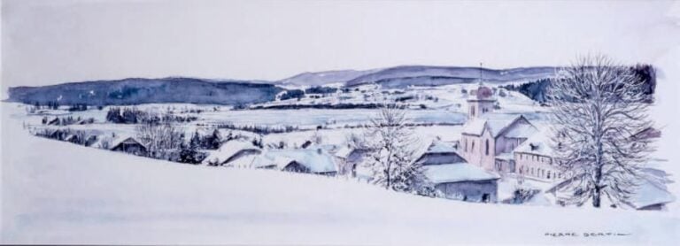 Paysage de neige
