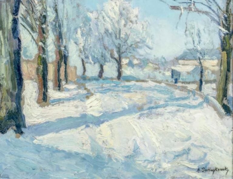 Paysage de neige