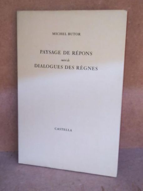 Paysage de répons, suivi de Dialogues des règne