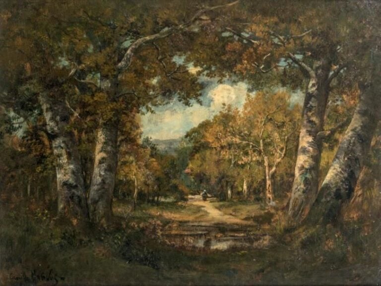 Paysage de sous-bois