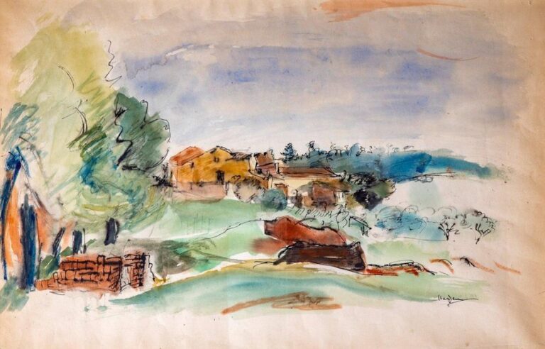 •Paysage du Roussillon, 1944