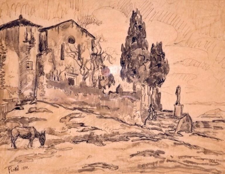 Paysage du sud de la France, 1910